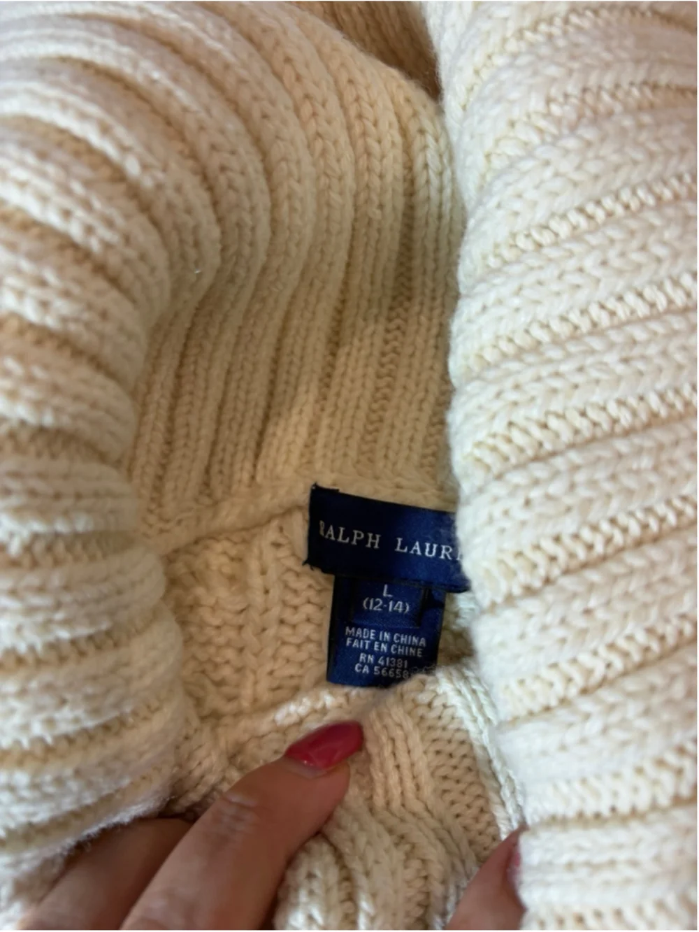 Ralph Lauren cozy ralph